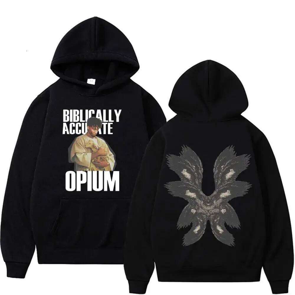 Playboi Carti I AM MUSIC Hoodie Opium Ken Carson Narcissist Tour Antagonist Rap Leisure Men Loose Oversized Top Unisex Z260315