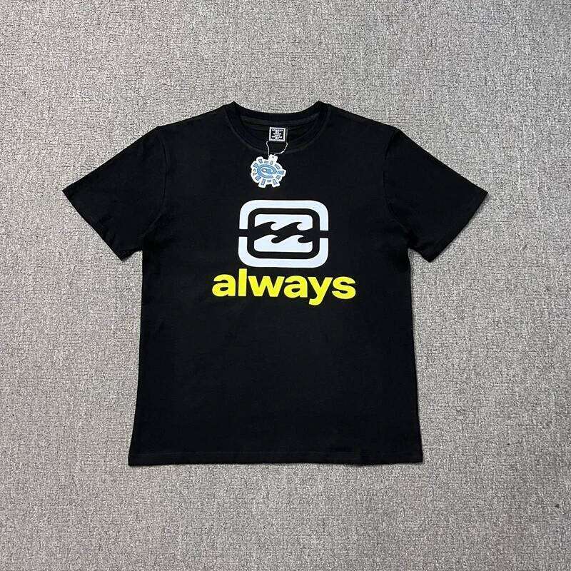25 New ADWYSD Fashion Sun Roll Print Short Sleeve Summer High Street Male and Female Couples Loose Cotton All-match T-shirt Z260314