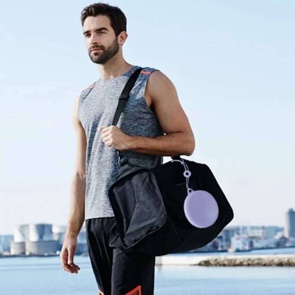 New 220ML Silicone Folding Heat Resistant With Lid Water Cup Portable Food Grade Drinking Cups Travel Use Z260314