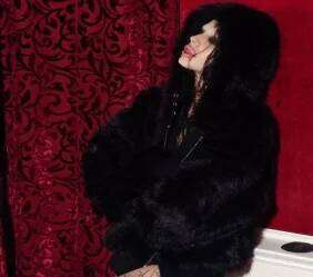 Solid color double-sided classic fashion winter hooded plush cardigan jacket casual unique simple loose warm streetwear 2000s Z260313