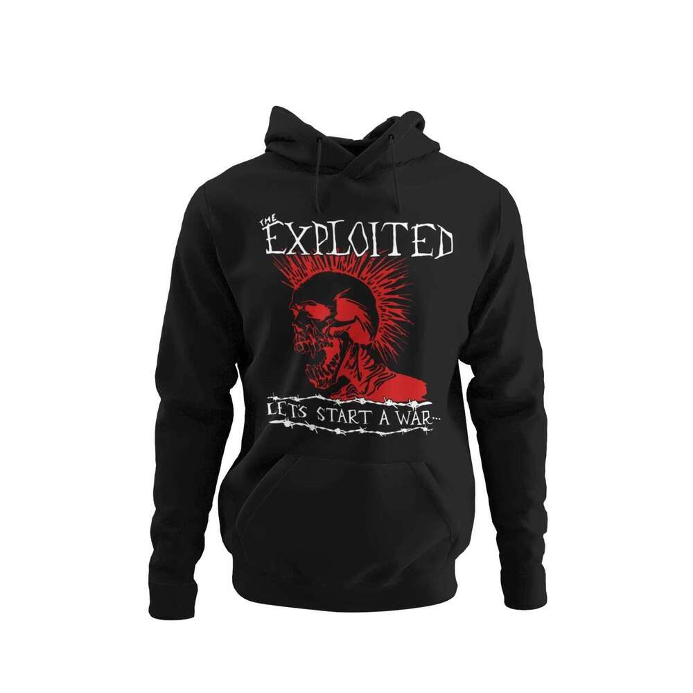 Retro THE EXPLOITED USA Rock Band 70s 80s90s Herren Hoodie S-XXXL 2026 Autumn Winter High-end Luxury Is for Both Men and Women Z260314