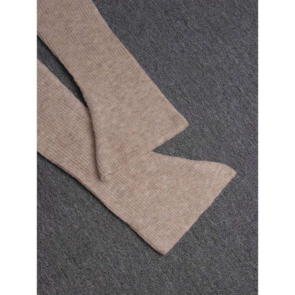 Women's Dress: High-end French V-neck Slimming Cardigan, Mid-length Solid-color Knitted Long Dress for Women Windbreaker Z260313