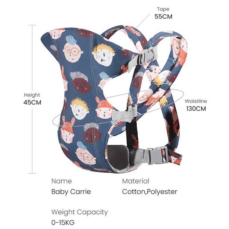 PANGDUBE Baby Carrier 0 To 12 Months Baby Sling Kangaroo for Babies Ergonomic Baby Kangaroo Backpacks Carriers Newborn Carrier X260313