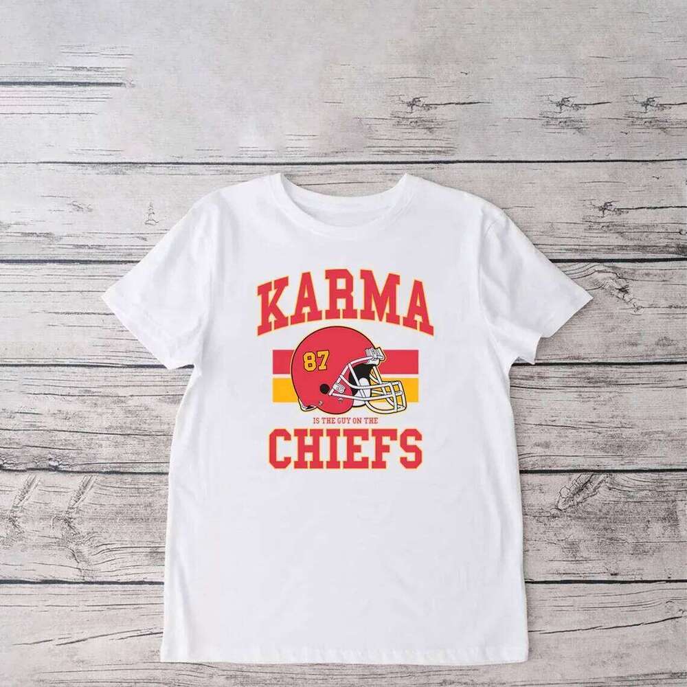 New Is Guy On The Cute Eras Tour 2024 Merch T Kelce Chiefs Era Karma Taylor Travis Shirt Z260314