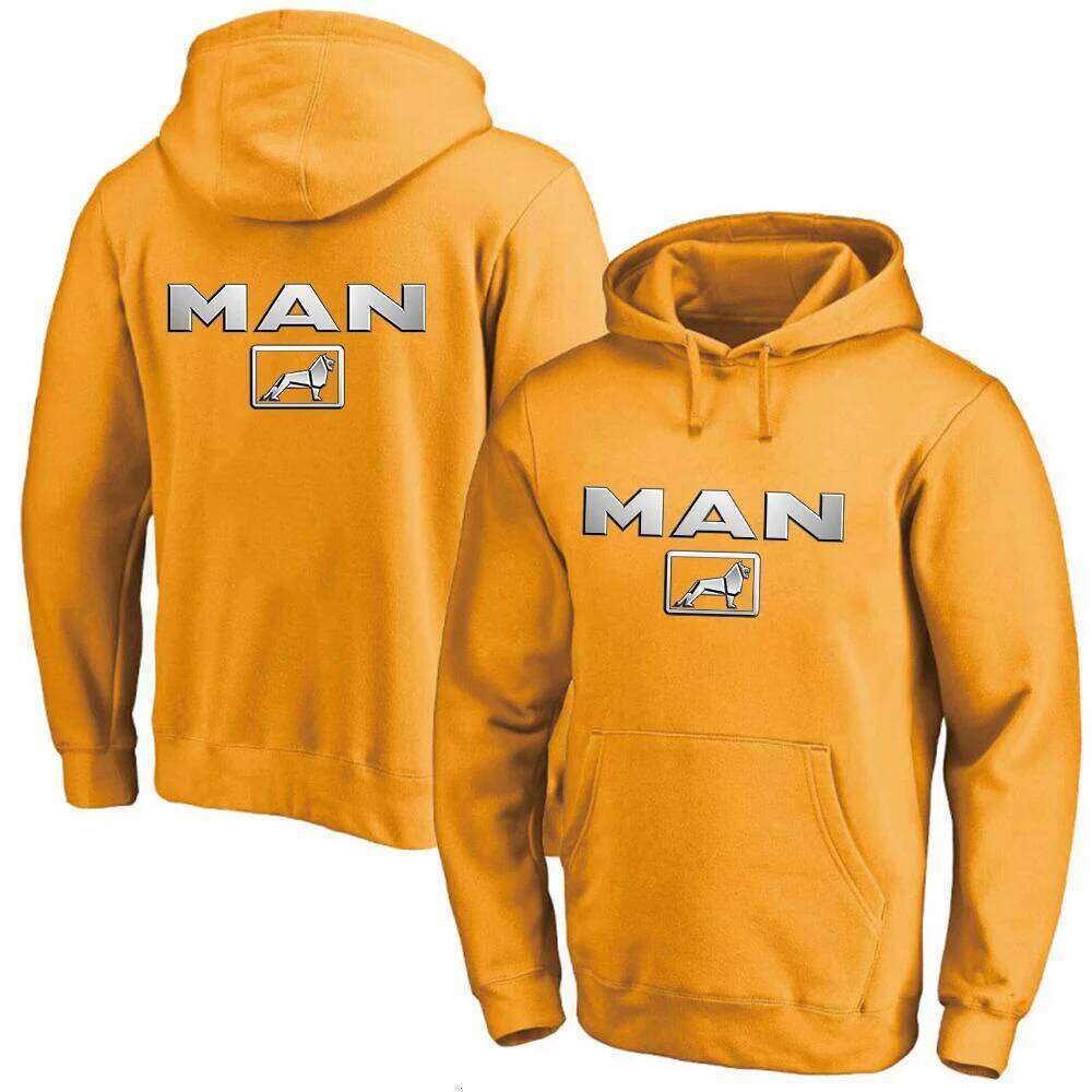 2025 Spring And Autumn Man's Truck Man Car Logo Print Solid Color Pullover Hoodies Loose Comfortable Personality Hooded Coat Z260314
