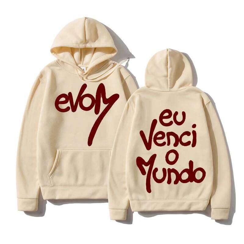 EVOM - Veigh Merch Tour 2025 Hoodie Men Women Rock Punk Gothic Streetwear Male Casual Fleece Oversized Hoodies Unisex Sweatshirt Z260314