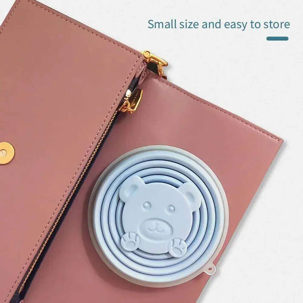 180/270ML Silicone Collapsible Travelling Cups Reusable & Portable Drinking Cup with Lids Coffee Handcup for Outdoor Hiking Z260314