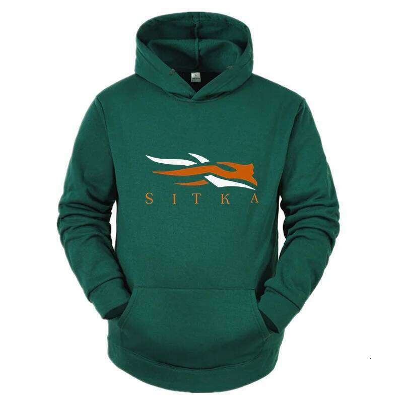 2025 New SITKA Letter Printed Fashion Men's Street Harajuku y2k Autumn/Winter Hoodie Hip Hop Warm Sports and Leisure Clothing Z260314