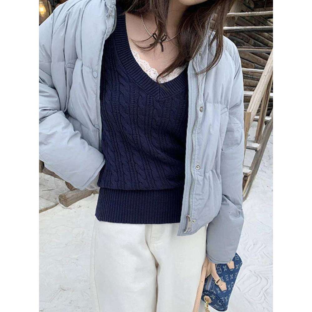 Simple Pullovers Women Korean Fashion Autumn Winter Keep Warm Basic Knitwear Sweater Casual Jumper Aesthetic All-match Daily Z260313