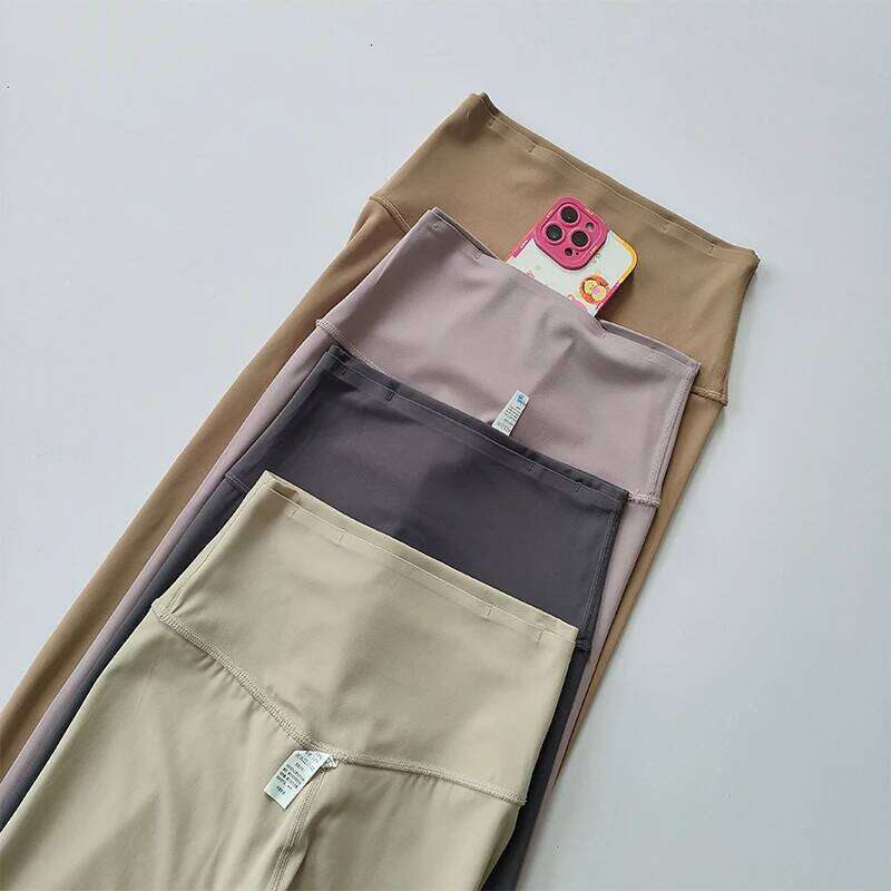 High-End Women's Naked Feeling Fitness Leggings Soft Workout Yoga Pants Energy Gym Tights for Running 26Y0313