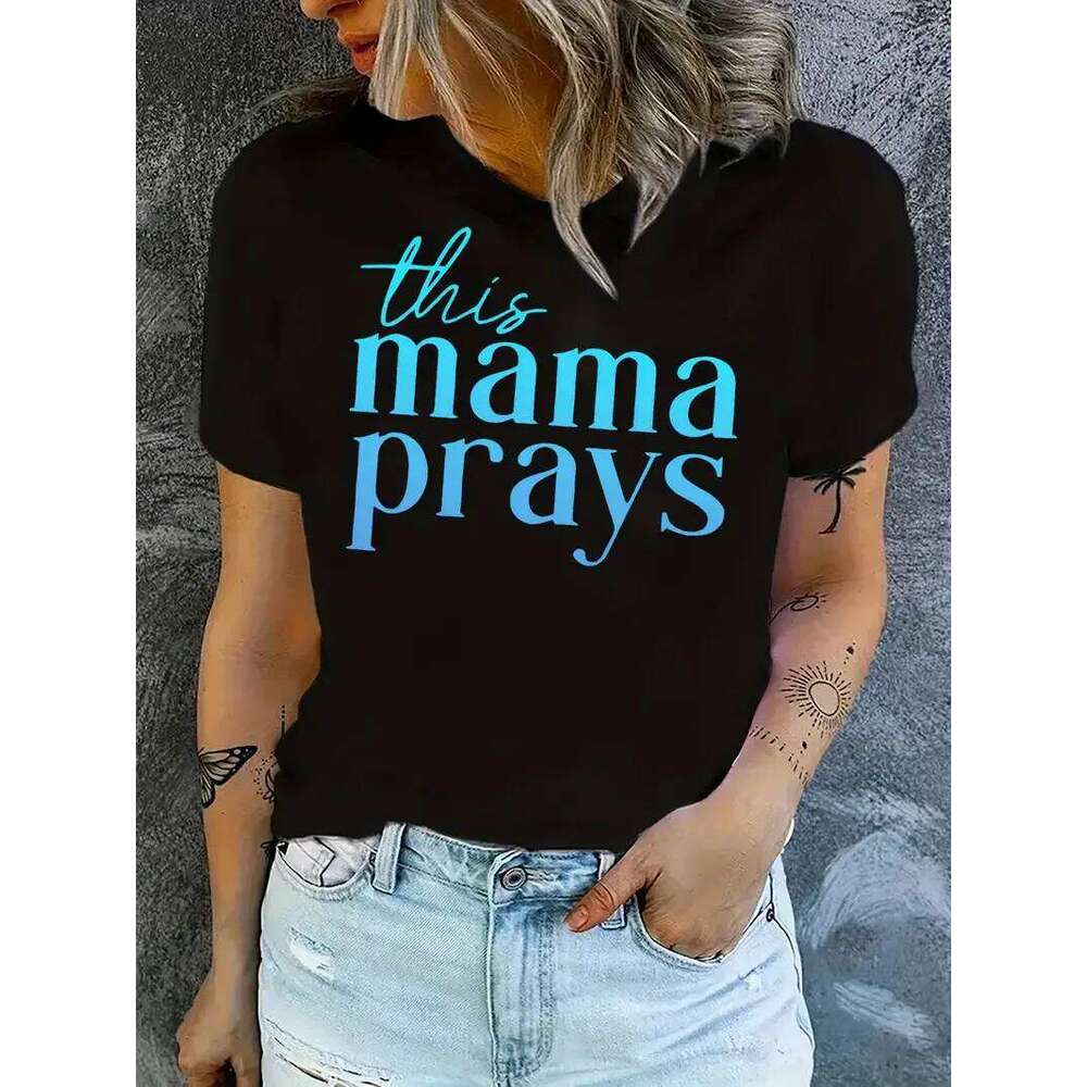 Cotton 100% Day Round-neck Short-sleeved T-shirt Beautiful Women's Clothing Gift Graphic T Shirts Z260314