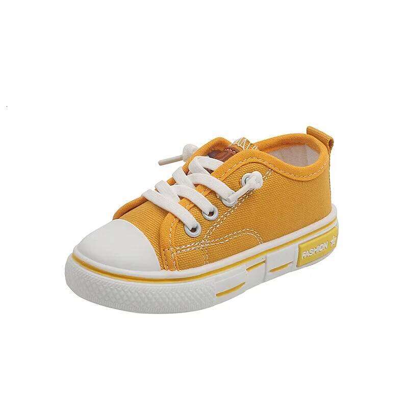 Low-top Canva Spring New Style White Candy Color Men's Women's Children's Parent-child Board Shoes 26Y0313