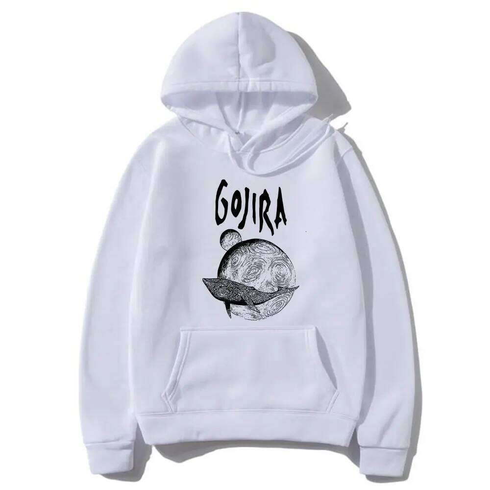 French Metal Band Gojira From Mars To Sirius Album Cover Print Hoodie Men Fashion Autumn fleece hoodie Regular fit Long Sleeves Z260314