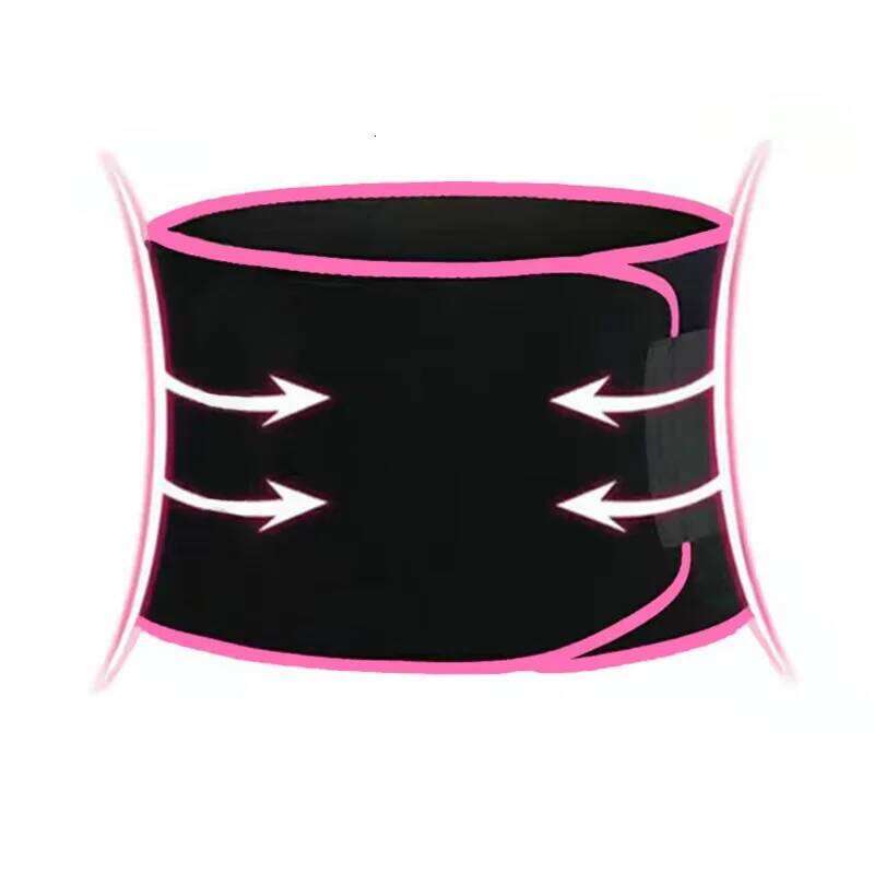 Men Waist Sauna Slimming Shapers Workout Trimmer Belt Weight Loss Sweating Bands Wrap Fat Burning Tummy Control Shapewear Girdle 26Y0313