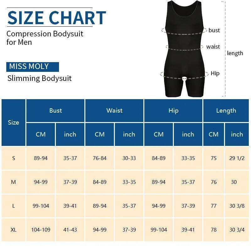 Sleeveless Bodysuit Men Full Body Shaper Compression Undershirt New Shapewear Tummy Control Faja Para Hombres Slimming Vest 26Y0313