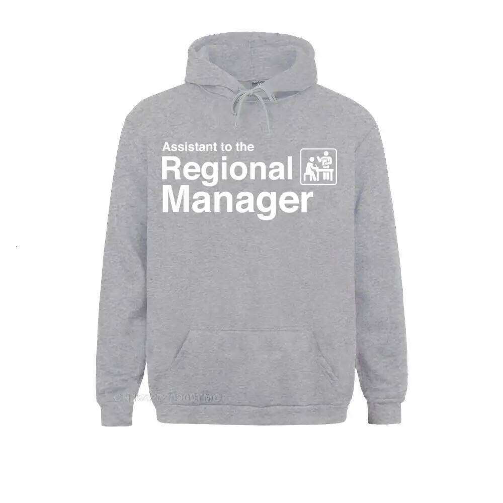 Funny Assistant to the Regional Manager Office Pullover Hoodie Sweatshirts for Men Hoodies Fashion Graphic Hoods Birthday Z260314