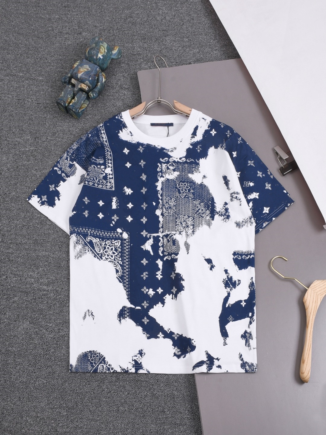 Men's T-shirt designer T-shirt Men's short-sleeved T-shirt Round-neck fashionable short-sleeved T-shirt 100% cotton T-shirt Shirts