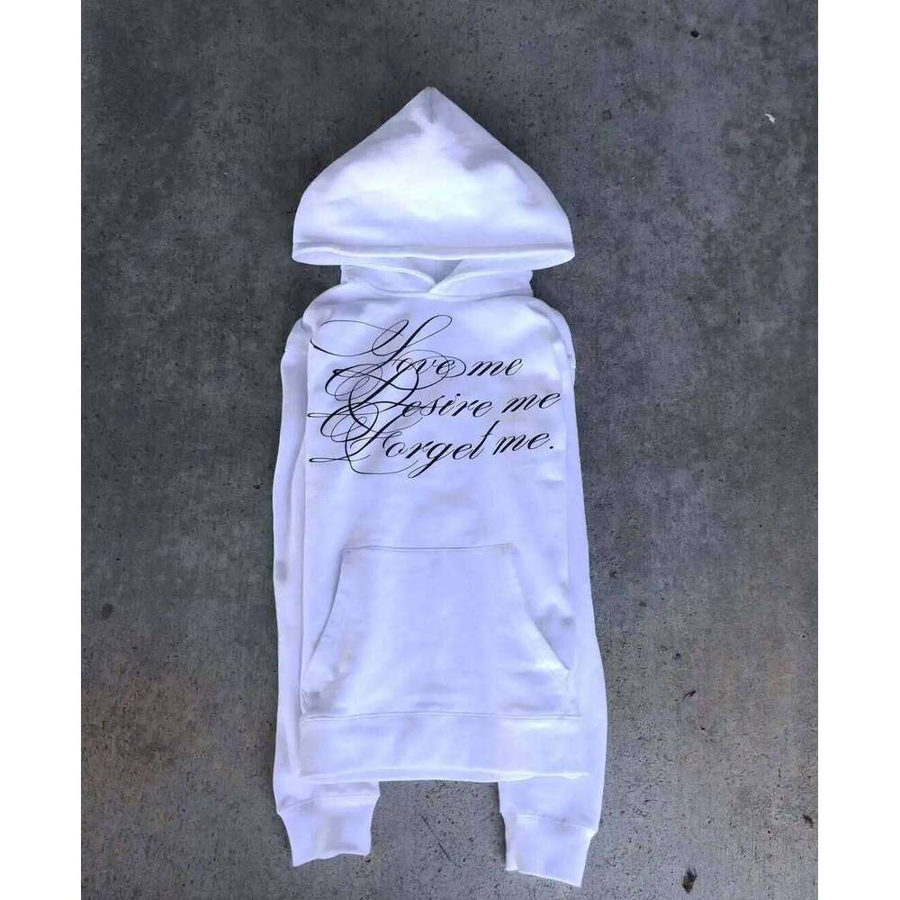 Y2K Winter American Retro Letter Print Hoodies Pullover High Street Fashion Casual Men And Women Commuting All-match Sweatshirts Z260315