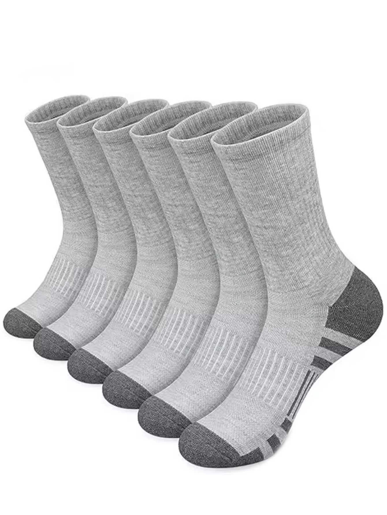 10/30 Pairs of High-Quality Soft and Comfortable Mens Running Socks Summer Sweat Wicking and Breathable Basketball Sports Socks D260313