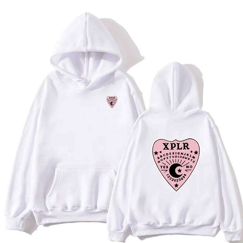 Autumn Winter Sam Colby XPLR Men's and Women's Hooded Sportswear Long Sleeve Casual Hoodie Warm Street Clothing Top Z260314