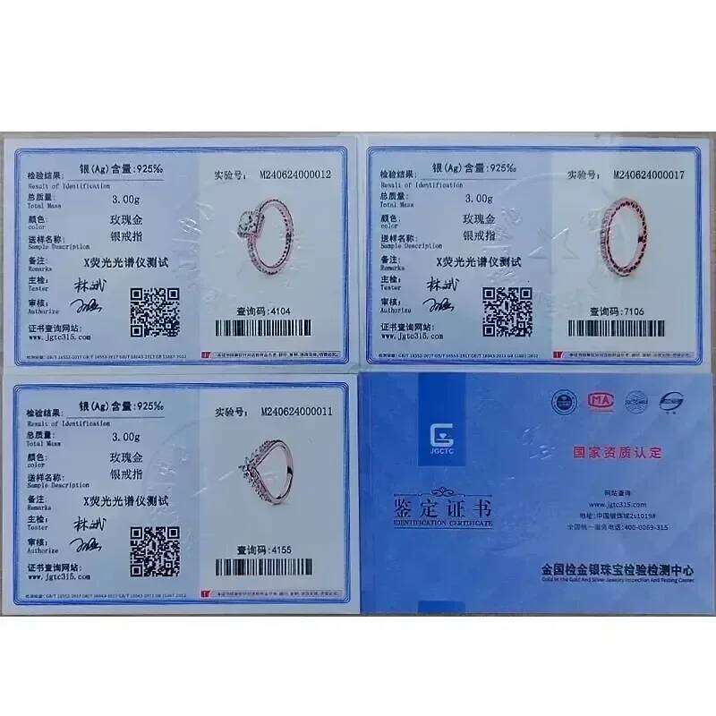 Hot selling 925 sterling silver classic dazzling crown round hearts exquisite women's light luxury charm ring jewelry gift H260312