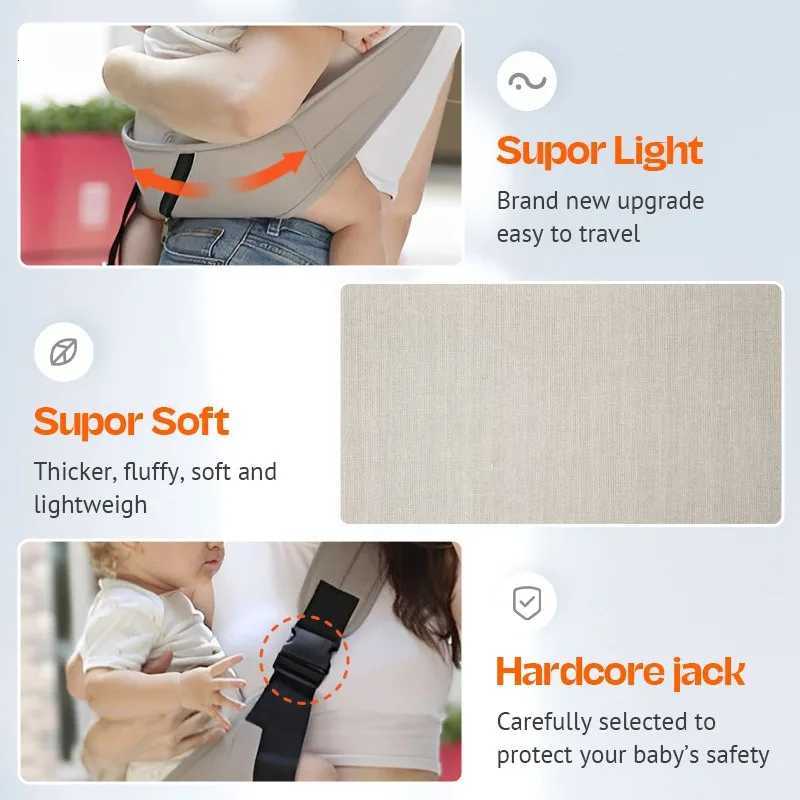 PANGDUBE Baby Carrier Sling Ergonomic Hip Seat Waist Support Front Back Carry Hands Free Newborn Carrier Baby Belt X260313