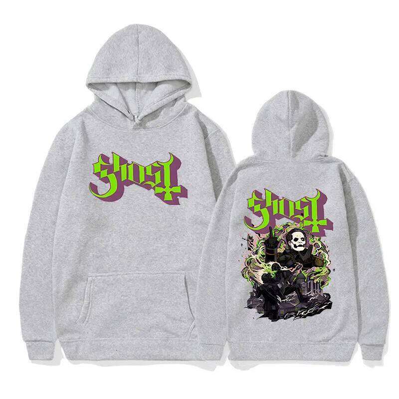 New Rock Ghost Band Print Hoodies Men Women Singer Graphic Printing Sweatshirts for Fans Casual Clothing Sudaderas Hip Hop Hoody Z260314