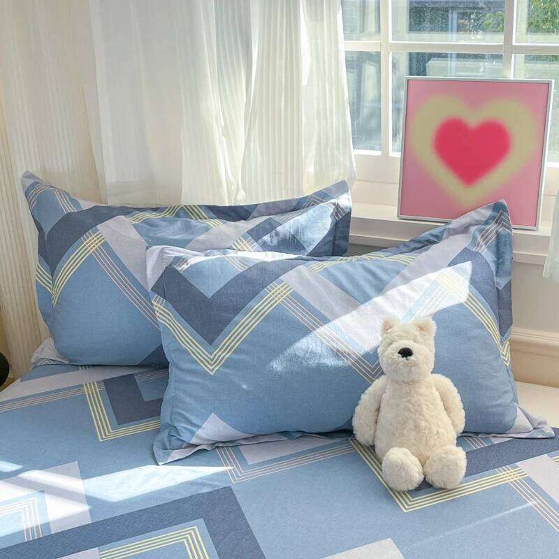 3pcs 100% Cotton Set Including 1pc Duvet Cover 2pcs Pillowcases Newly Printed Soft Comfortable and Breathable H260312 - view 6