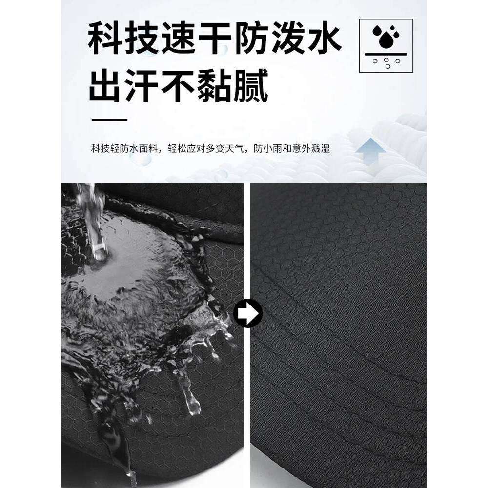 65cm oversized head circumference high top quick drying five-pointed star hat mesh breathable sun protection visor cap Z260313
