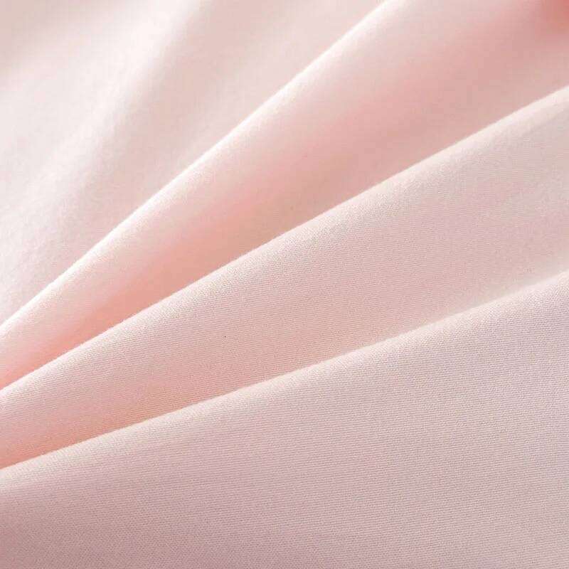 4Pcs Rose Flowers Embroidery Bedding Set Double King Queen Size Pink Girls Bedroom Duvet Cover Flat/Fitted Bed Sheet Pillowcases H260312 - view 6