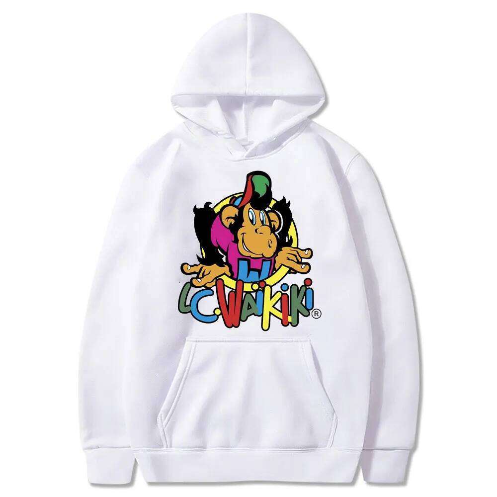 Lc Waikiki Merchandise Hoodie Men Women Fashion Brand Anime Sweatshirt Monkey Funny Graphic Print Hoodies Man Sweatshirts Z260314