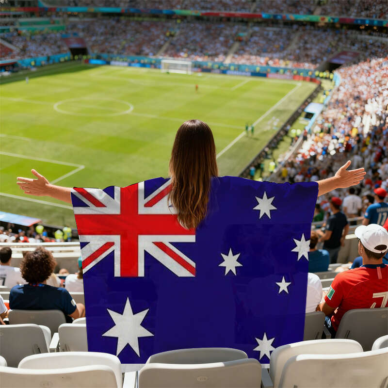 2026 Usa-Canada-Mexico World Cup Fan Capes And Flags, Specialized For Cross-Border Export Of National Supplies