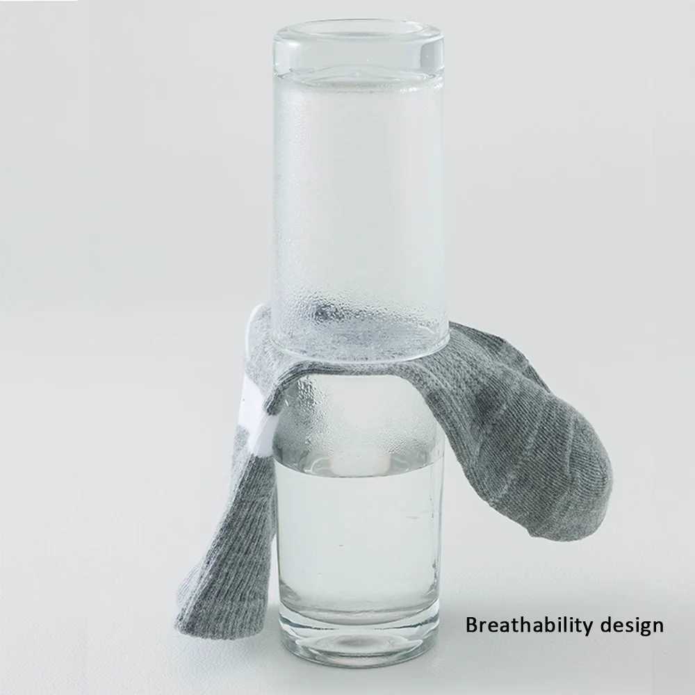 3 Pairs High Quality Men Socks Black Sports Socks Casual Soft Running Four Season Absorb Sweat Breathable Male Sock D260313