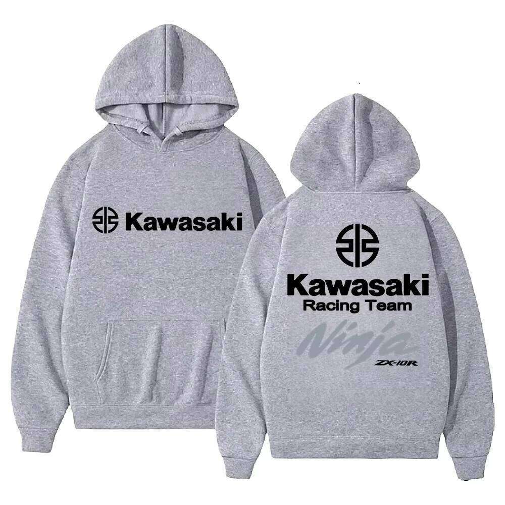 Motorcycle autumn winter men's women's casual sports pullovers, printed wool hoodies, and hip-hop sportswear Z260314