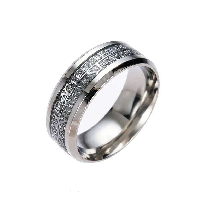 Fashion 316L Stainless Steel League of Legends LOL Game Personality Ring Jewelry 2023 Men's and Women's Party CarnivalGift H260312