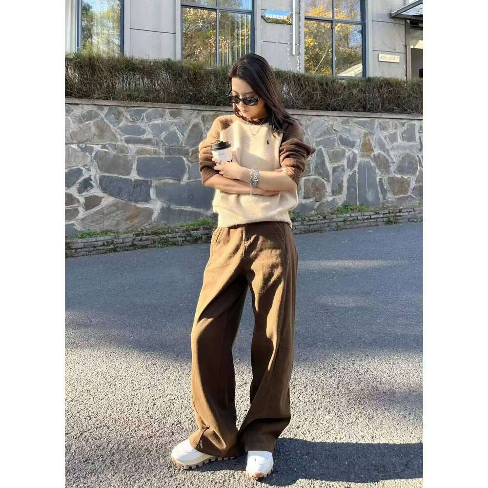 2025 New Cashmere Sweater Woman O-Neck Pullover Casual Knitted Tops Autumn /Winter Female Korean Fashion Z260313