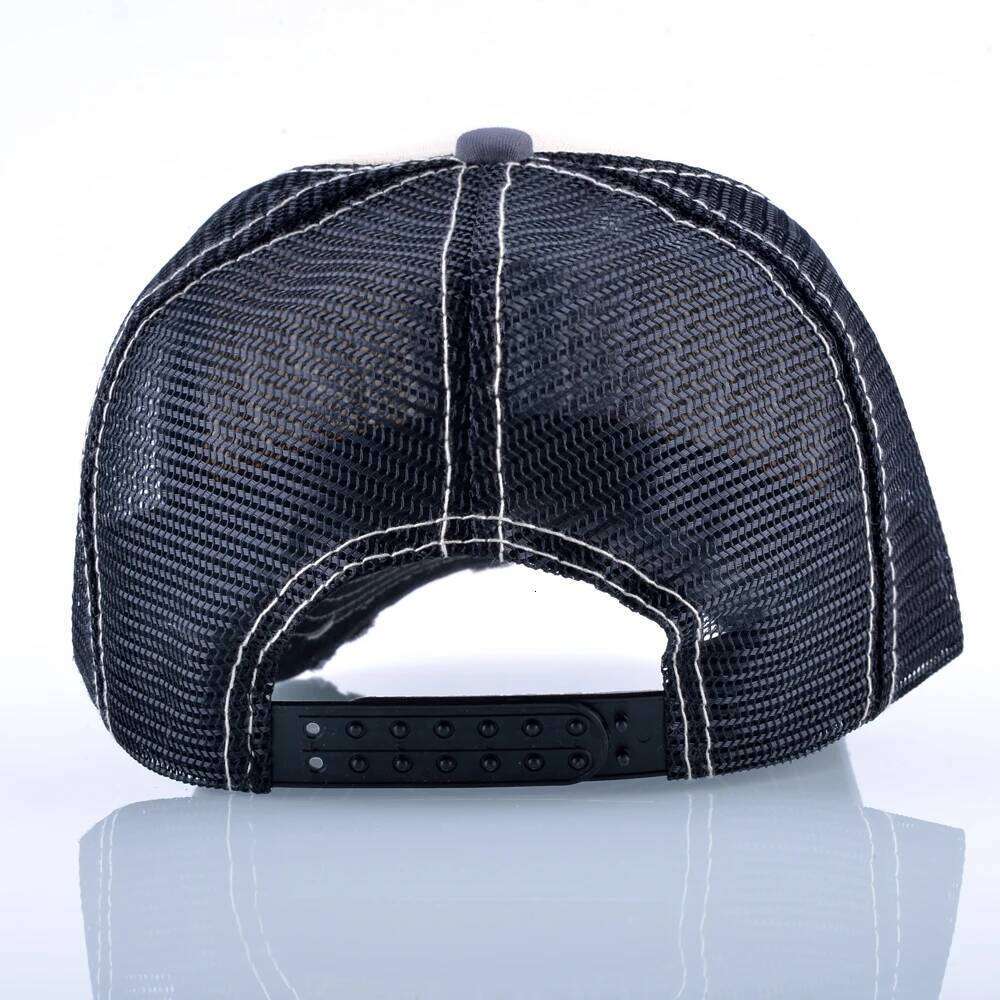 Fashion Unisex Patch Bones Wolf Embroidery Hip Hop Hats Breathable Mesh Baseball Caps Men Women Casquette Summer Trucker Gorras Z260313