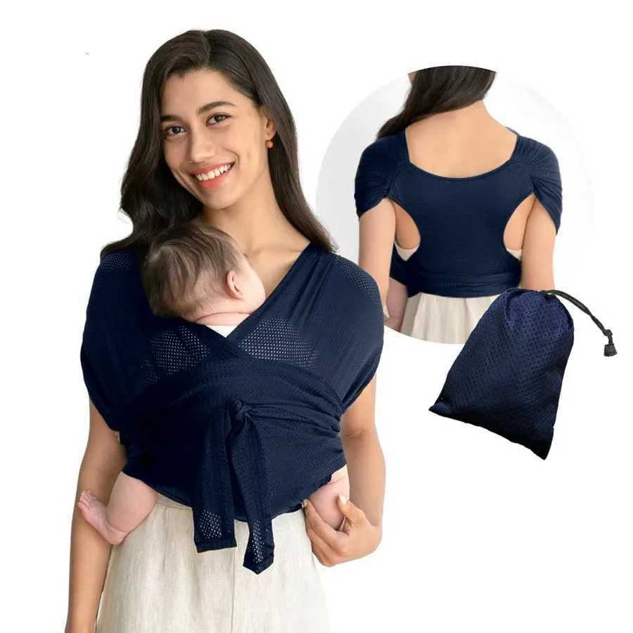 Baby backpack conforms to ergonomics suitable for outdoor parenting with backpack straps newborn baby bag X-shaped baby sling X260313