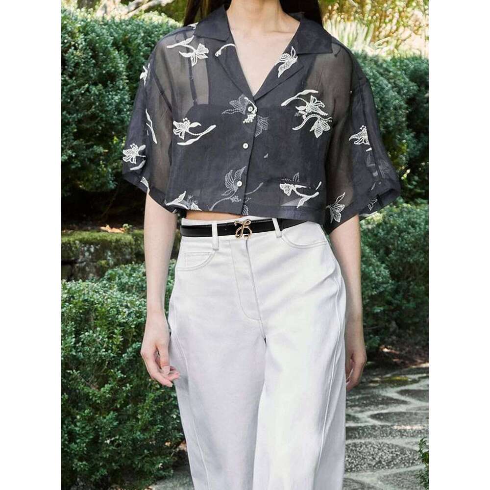 Elegant Butterfly Design Slim Belt Women Luxury Niche Accessory for All Occasions Versatile Wear with Jeans Or Shorts Z260226