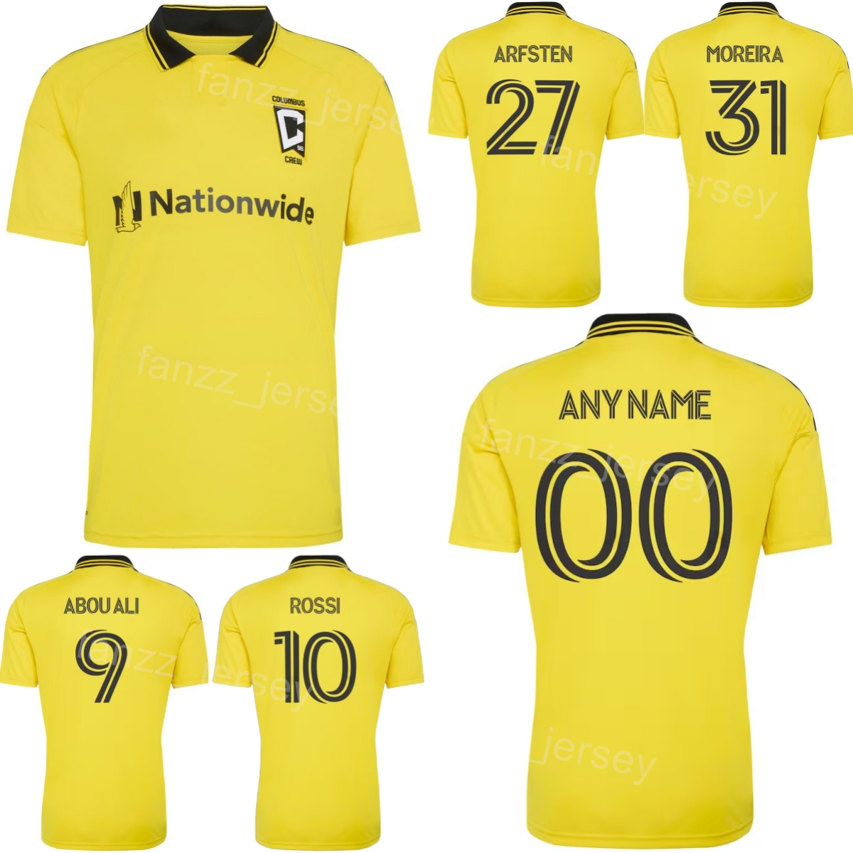 Club Soccer Columbus Crew Jerseys 10 ROSSI 9 ALI 18 AMUNDSEN 16 HABROUNE 28 SCHULTE 27 ARFSTEN 30 PICARD 25 ZAWADZKI SEJDIC 2 HERRERA Football Shirt Kits Man 2026 Team