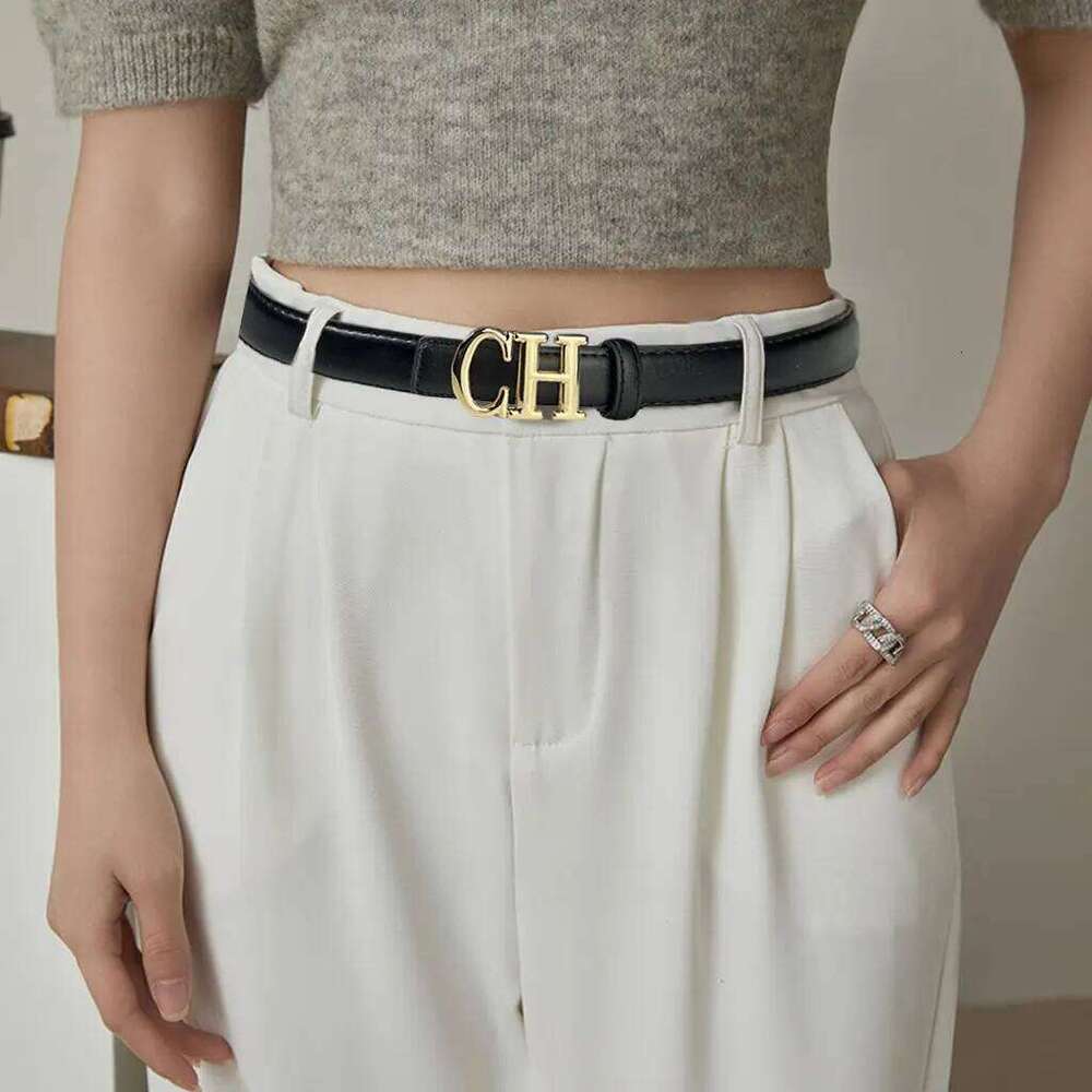 2025 Women's Luxury Letter Belt Minimalist Design Slim PU Niche Fashion for All Occasions Premium Gift Z260226