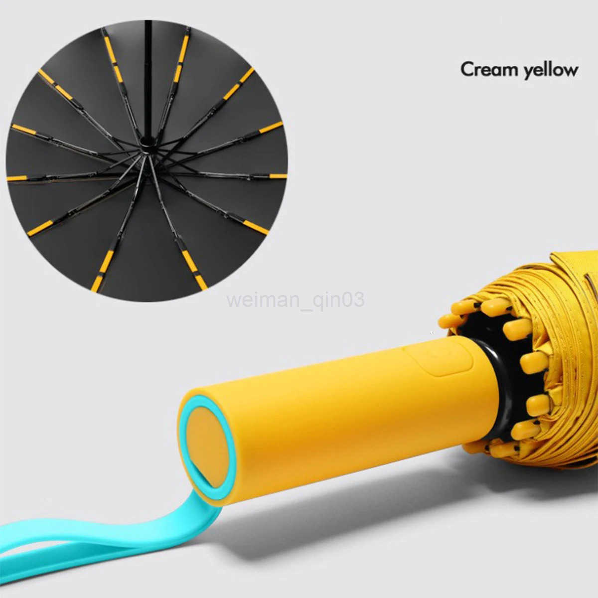 Automatic opening of 72 bone oversized sunshade suitable for business and home double-layer sunshade windproof and waterproof H260314