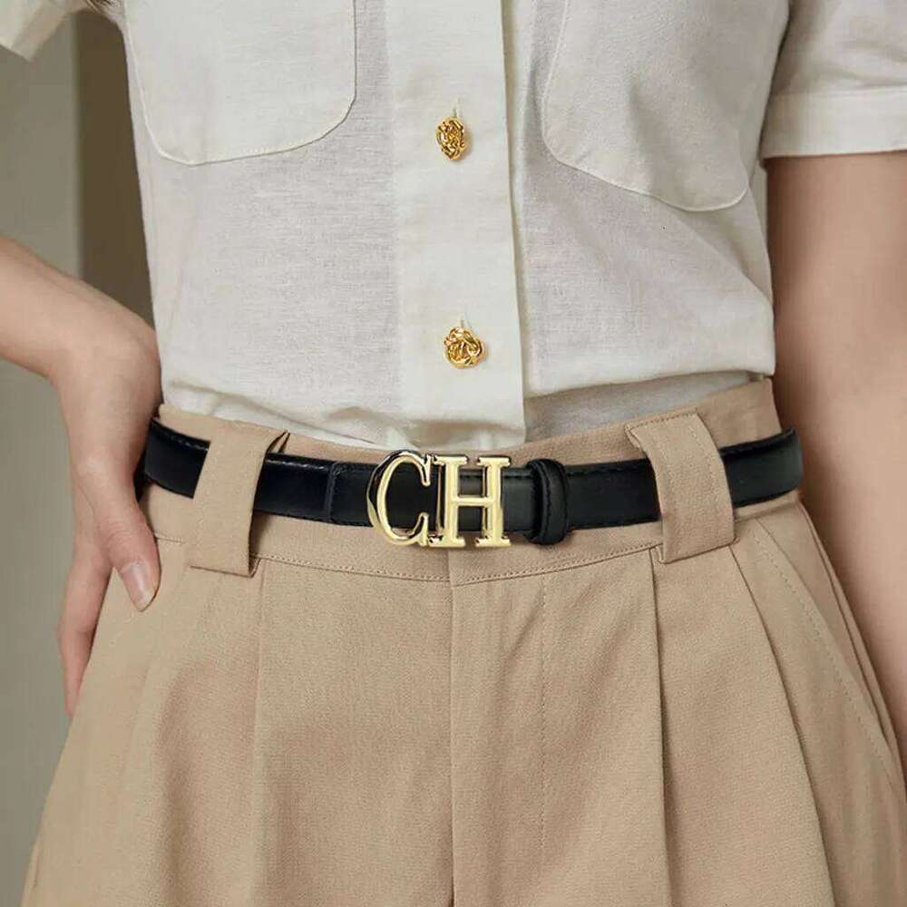2025 Women's Luxury Letter Belt Minimalist Design Slim PU Niche Fashion for All Occasions Premium Gift Z260226