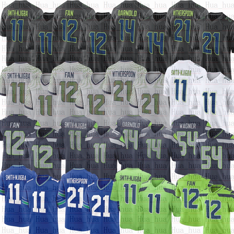 2026 New 10 Cooper Kupp Sam Darnold Jaxon Smith-Njigba Football Jersey Jalen Milroe Devon Witherspoon Lynch Byron Murphy II Bosworth Bobo Grey Zabel
