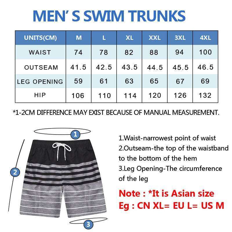 Escatch Brand Summer Mens Fashion Polyester Quick Dry Board Shorts Male Sport Gym Swimsuit Surf Swim Trunks For Man Z260314
