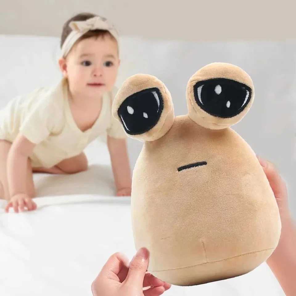 My Pet Alien Pou Plush Toys Anime Game The Maw Pou Doll Kawaii Cartoon Soft Stuffed Pillow Children Birthday Xmas Gif Y260314