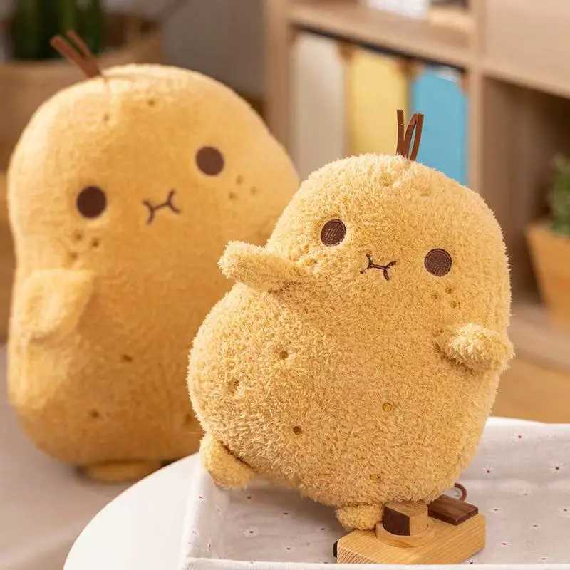 15/23/33 cm Cute Potato Doll Simulation Plush Toy Handmade Doll Cartoon Anime Cute Pillow Cushion Home Decoration Childrens Bir Y260314