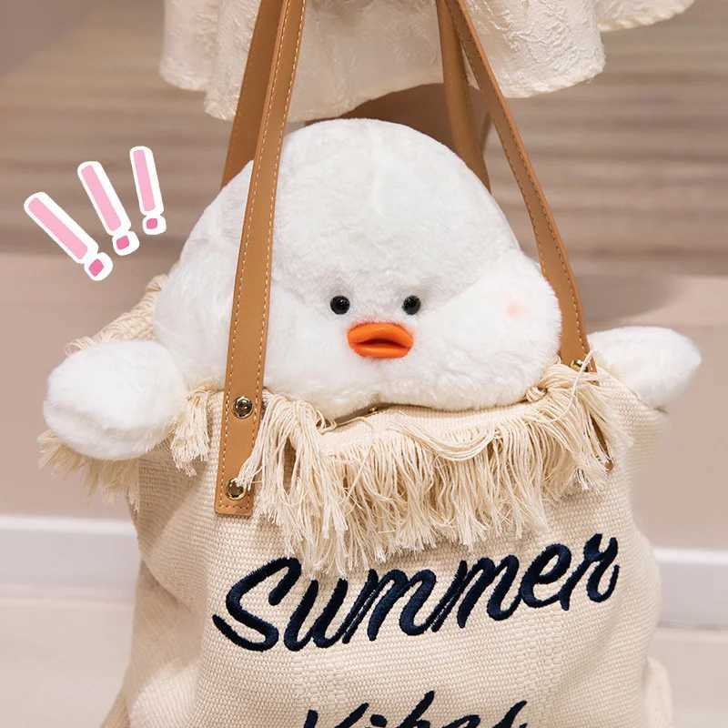 Cartoon 23-45cm Cute Series Pink Rabbit Duck Bear Plush Toys Bear Soft Dolls Animal Stuffed Plush Birthday Gifts For Girls Y260314