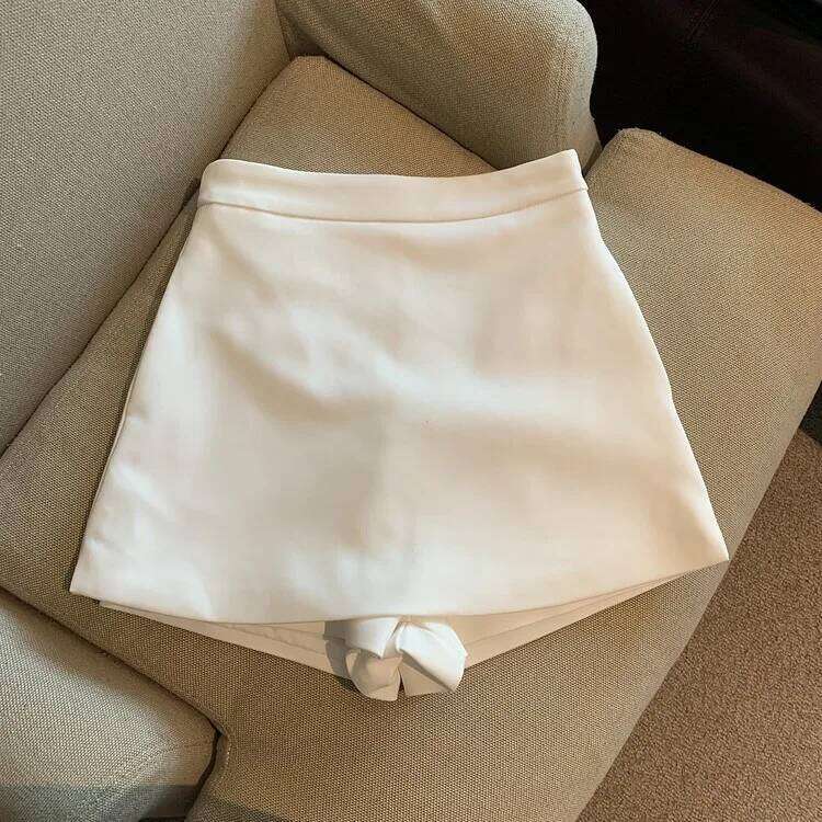 KUSAHIKI Summer Sexy Spicy Girl Suit Shorts Skirt 2023 New Elegant High Waist Skrits Womens Korean Fashion Bottoms Mujer Z260314