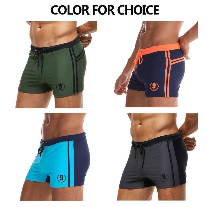 Men's Swimming Briefs Swimtrunks Homens Maillot De Bain Boy Swimwear Male Beach Swimsuit Waterproof Underpants Z260314